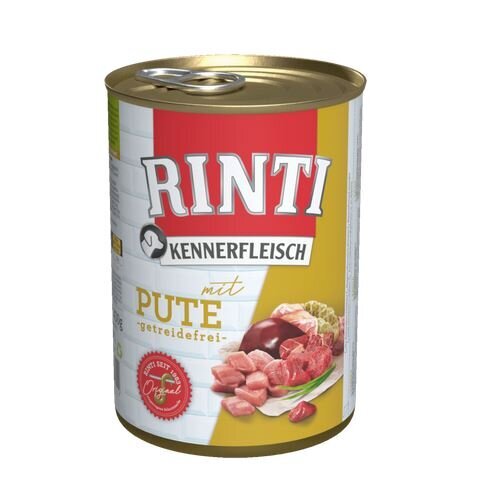 Rinti Kennerfleisch Hundefutter – 12 x 800g Pute