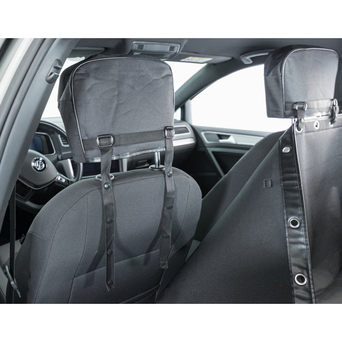 Rücksitz Auto-Schondecke teilbar mit Kopfstützen-Schutz