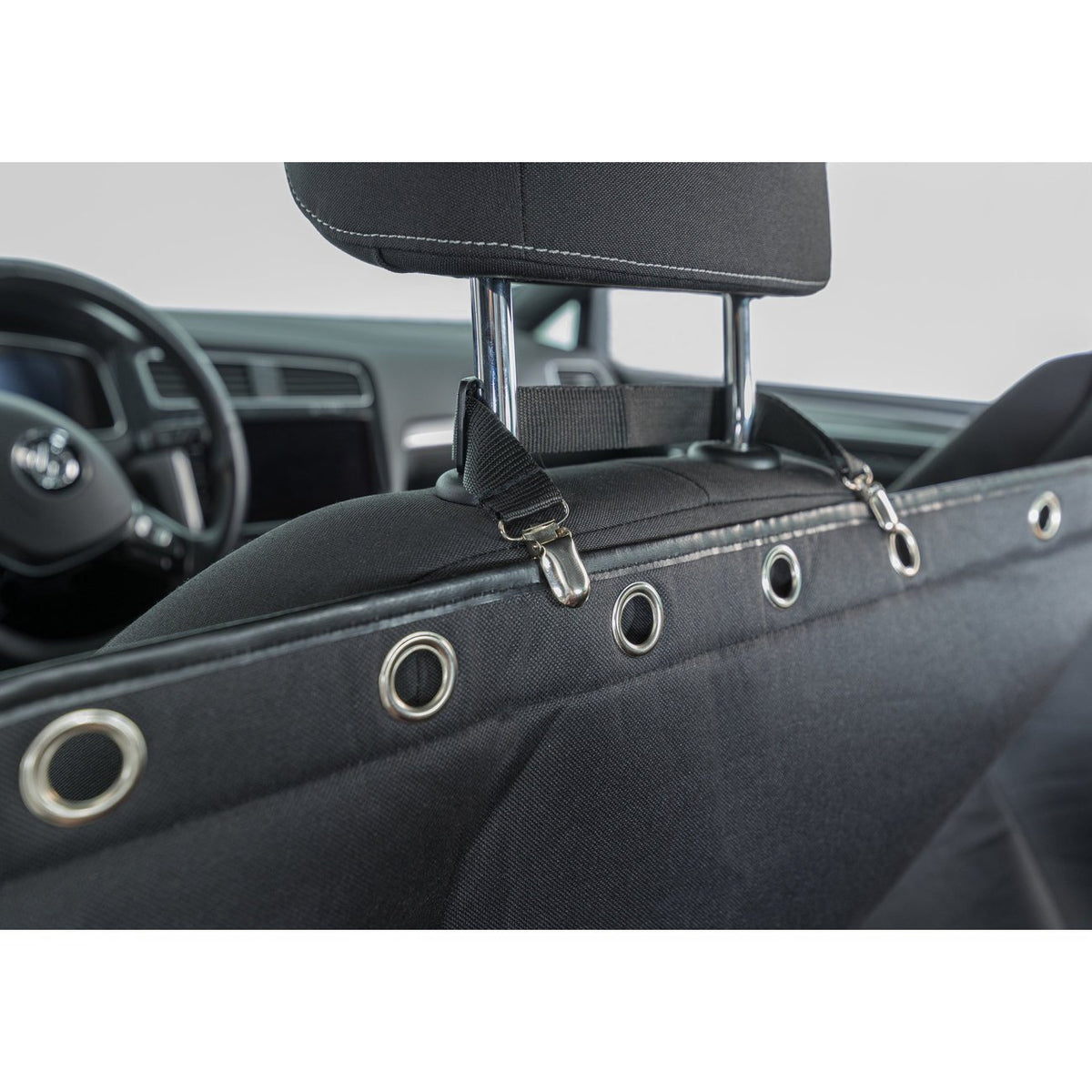Rücksitz Auto-Schondecke teilbar mit Kopfstützen-Schutz