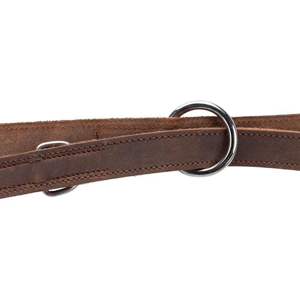 Rustic Fettleder-Verlängerungsleine für Hunde