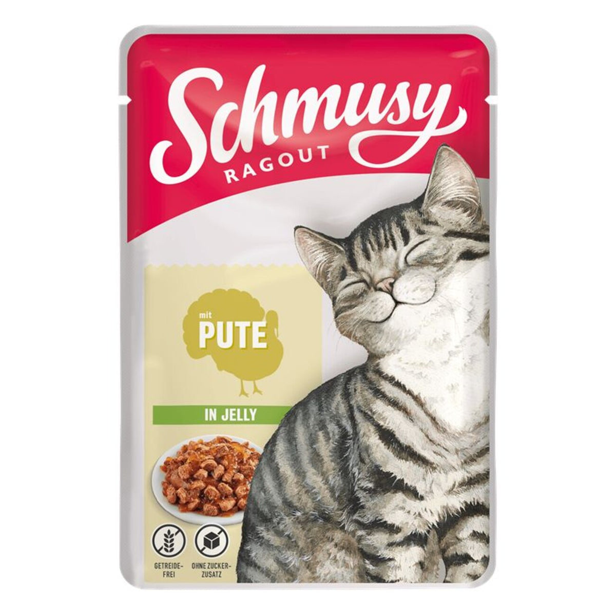 Schmusy Katzenfutter Ragout in Jelly
