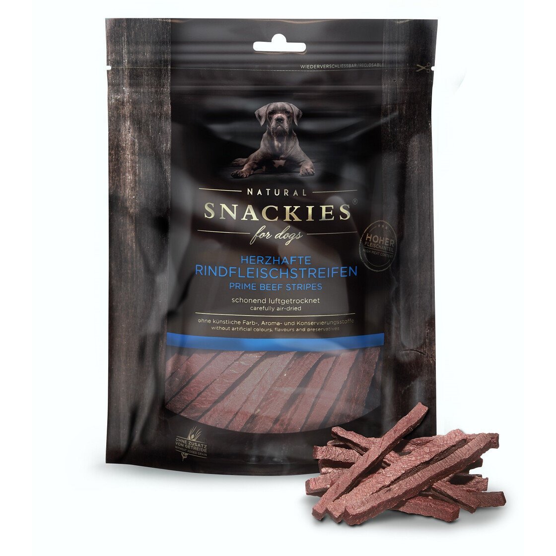 Herzhafte Rindfleisch Snacks â Rindfleischstreifen 170g