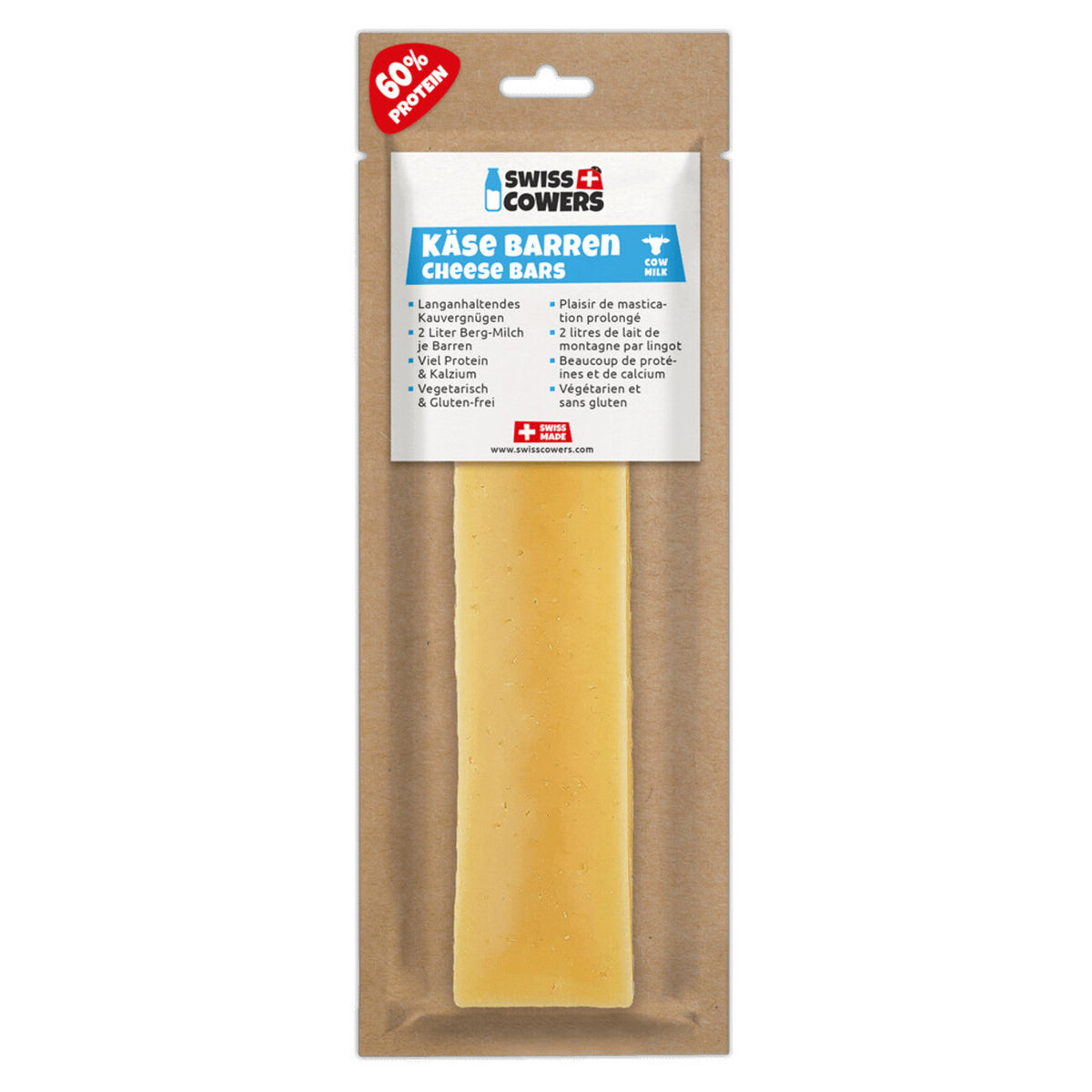 Original Käse Stangen für Hund, Käse Barren für Hunde – Original Größe L