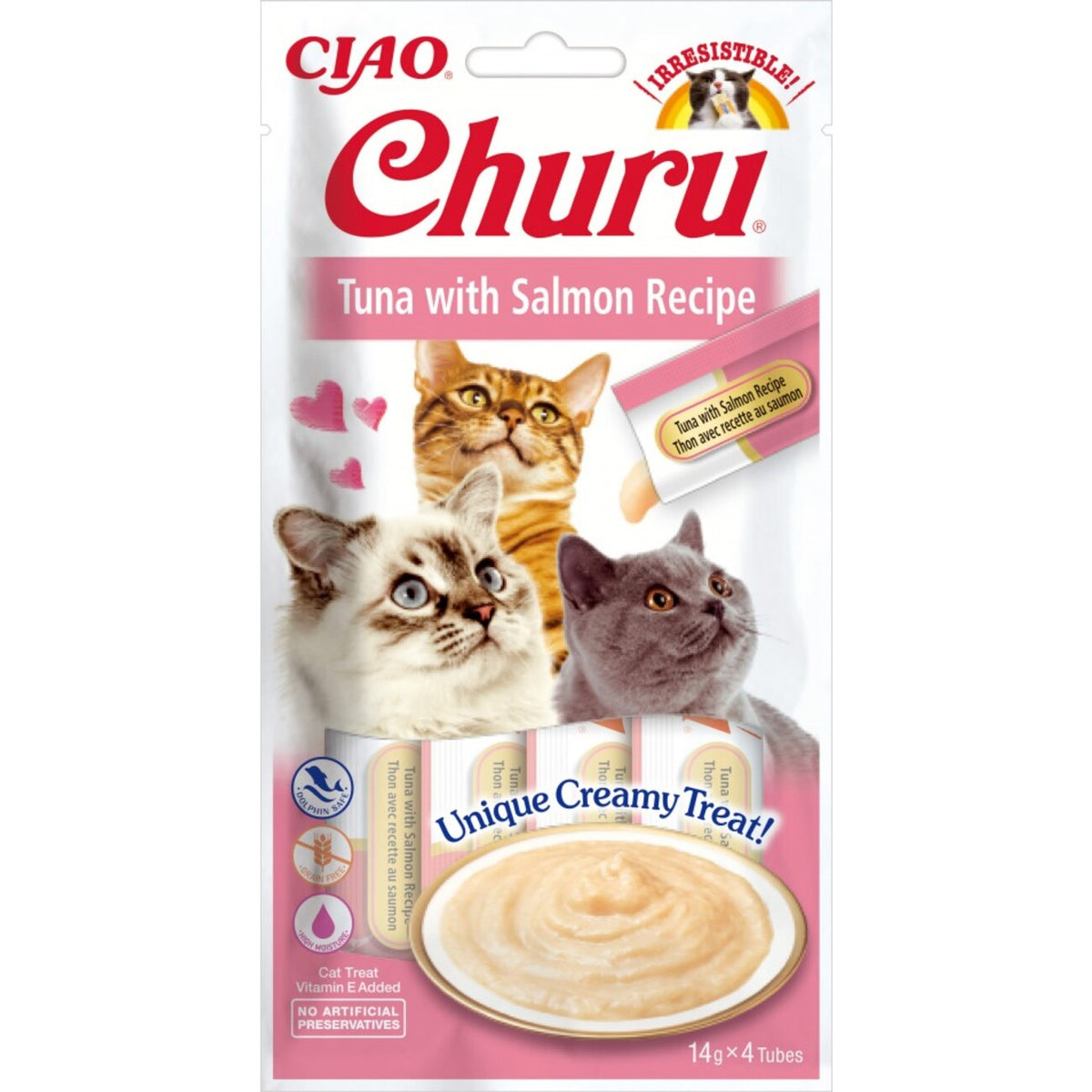 Inaba Cat Churu – Tunfisch mit Lachs 20x14 g