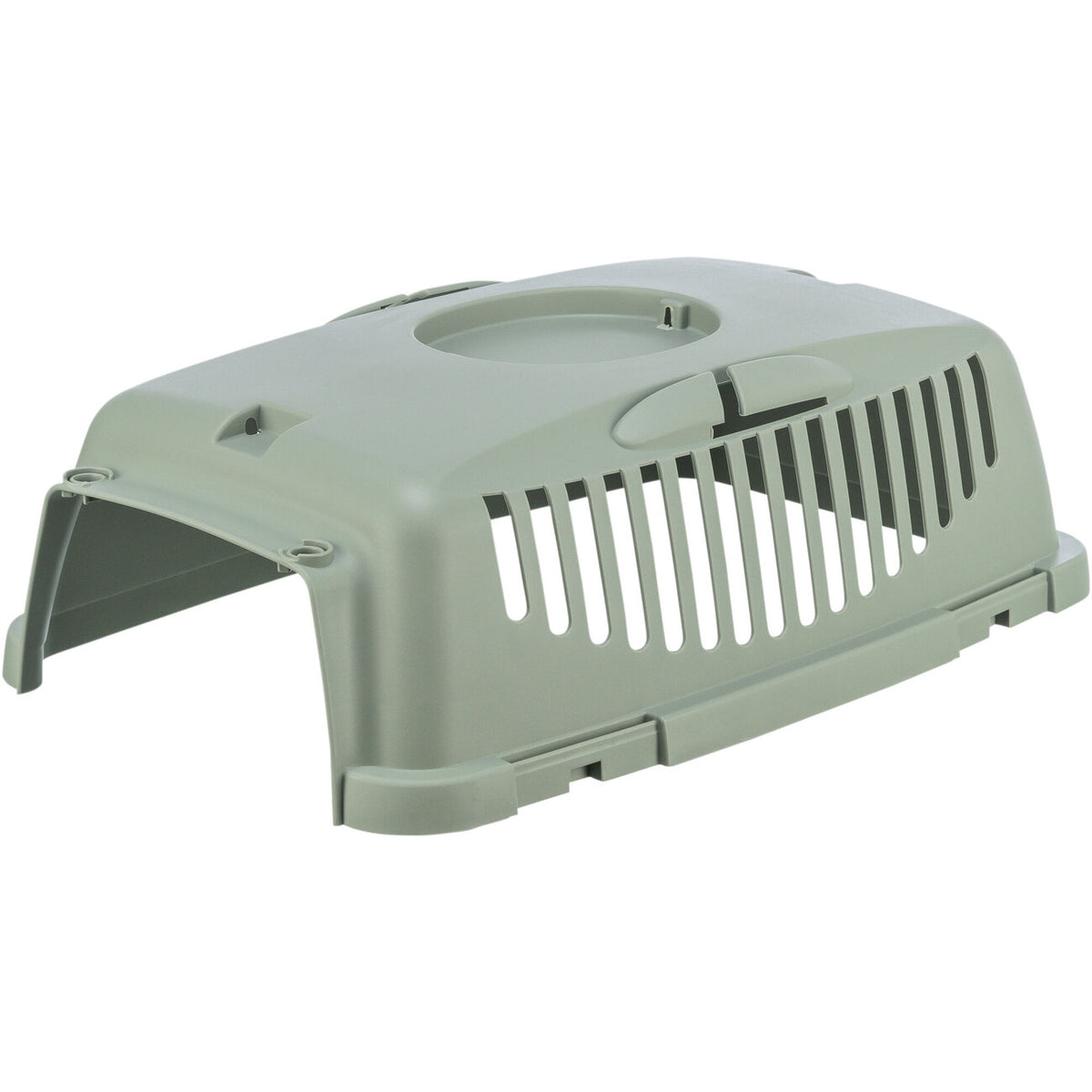 Be Eco Transportbox Capri – XS: 32 × 31 × 48 cm, anthrazit/grau-grün