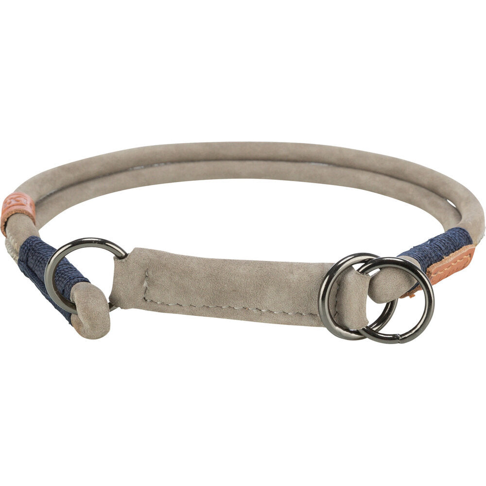 BE NORDIC Zug-Stopp Hundehalsband Leder