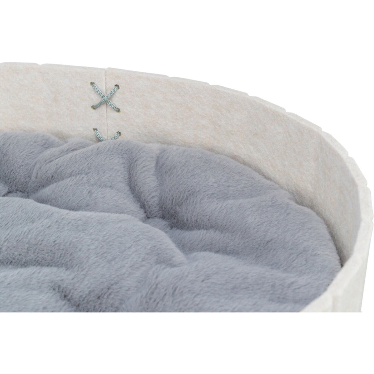 TRIXIE Bett Emelie – Kuscheliges Katzenbett für süße Träume – 50 × 42 cm