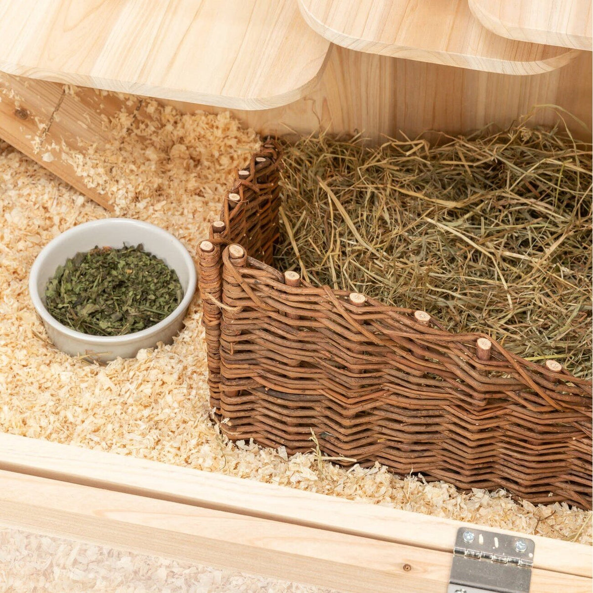 Eck-Element für Kleintiergehege