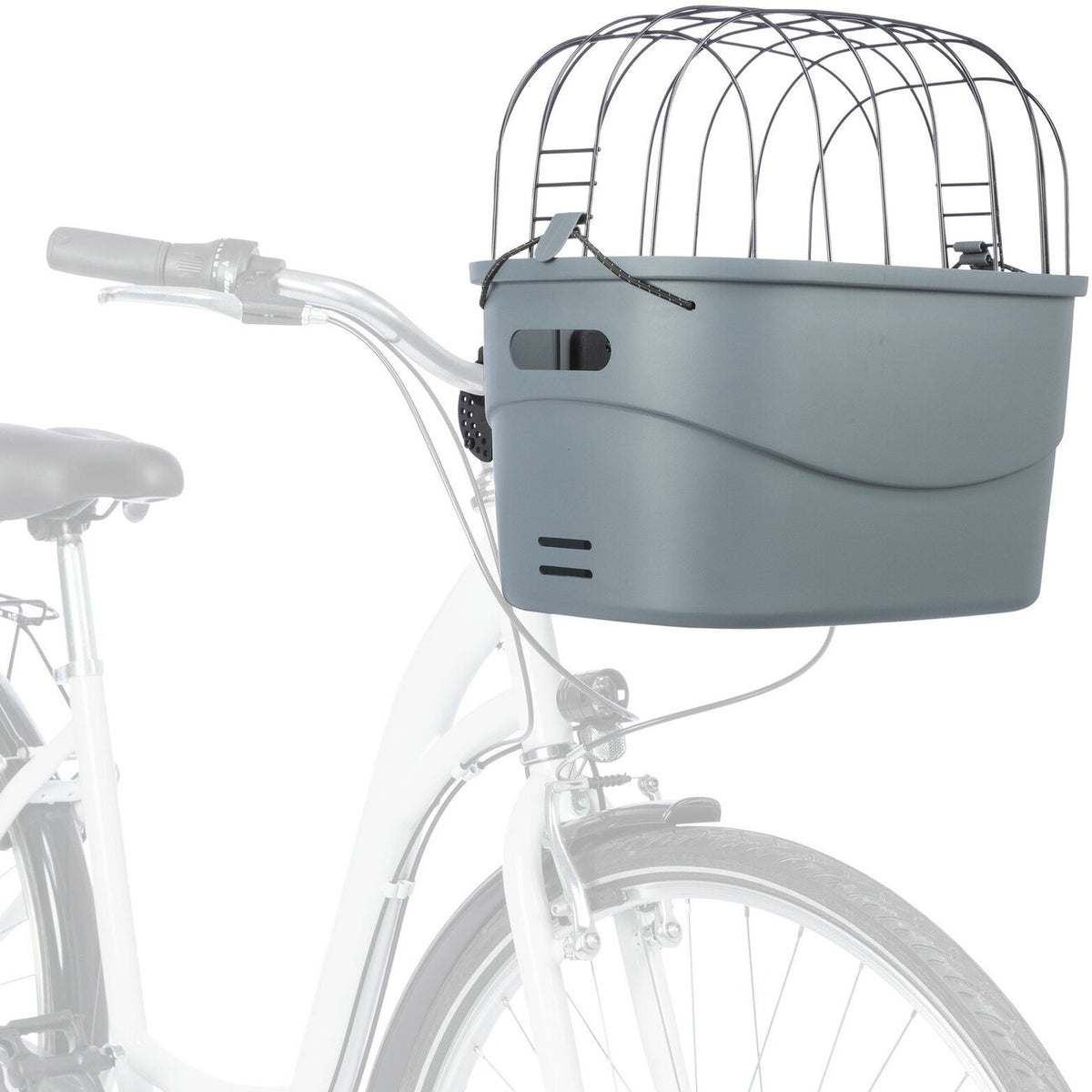 Hunde Front Fahrradkorb mit Gitter