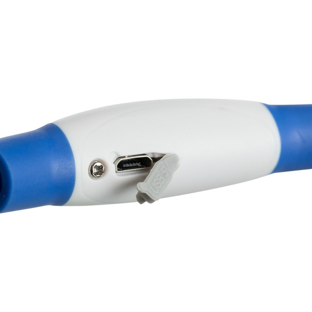 Flash Leuchtring für Hunde USB