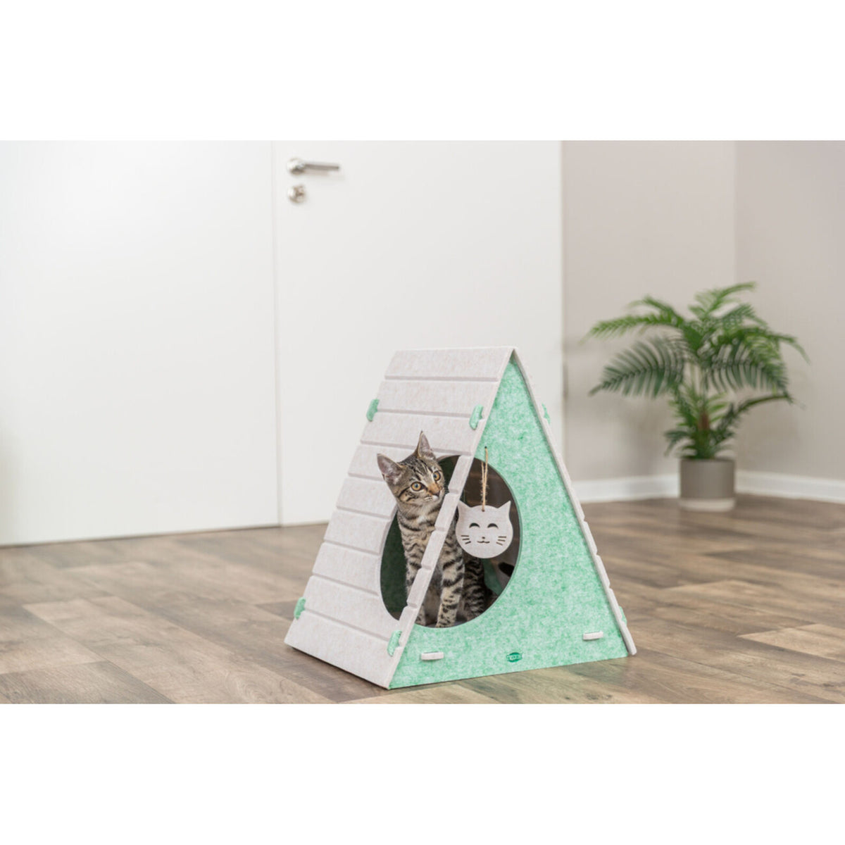 TRIXIE Höhle Lucy SOFT Edition | Katzenhöhle & Rückzugsort für Katzen – 46 × 50 × 38 cm