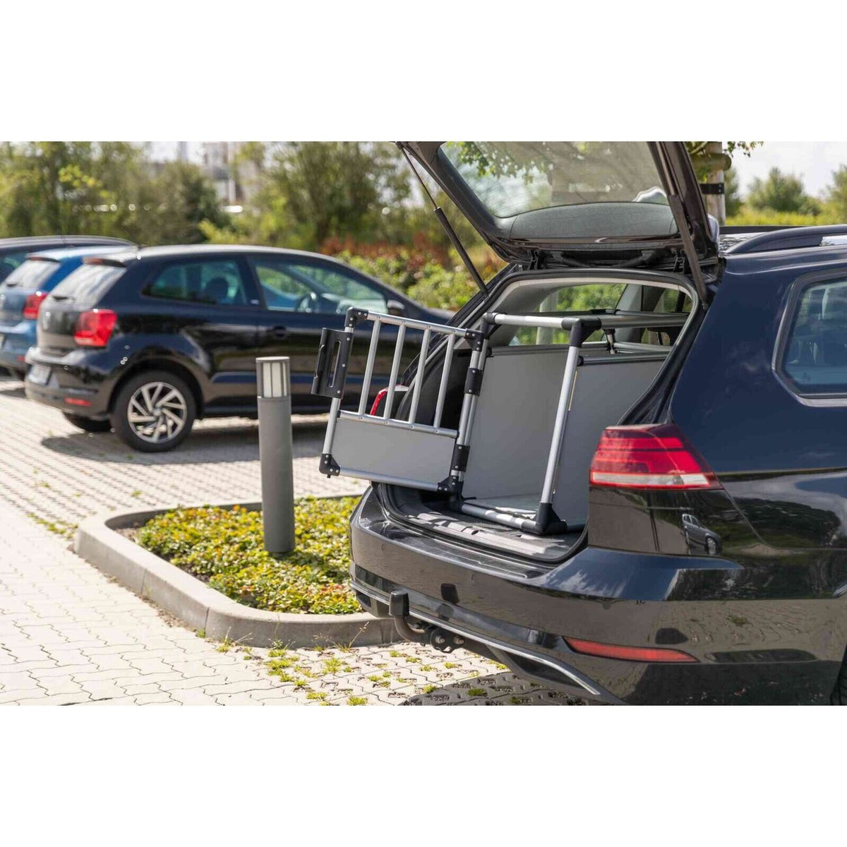 Hunde Transportbox Aluminium, Autobox Alu