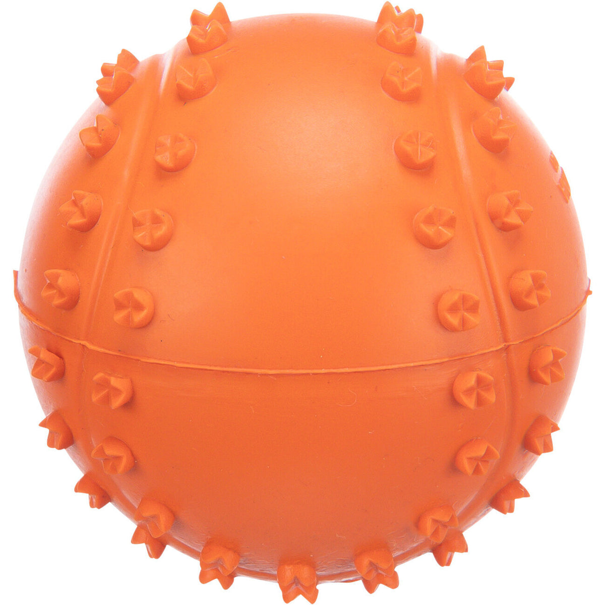 Hundeball aus Naturgummi mit Quietscher