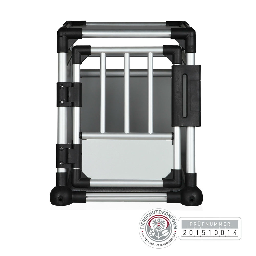 Hunde Transportbox Aluminium, Autobox Alu
