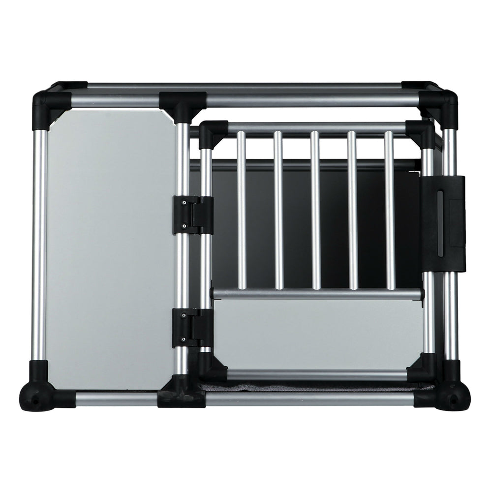 Hunde Transportbox Aluminium, Autobox Alu