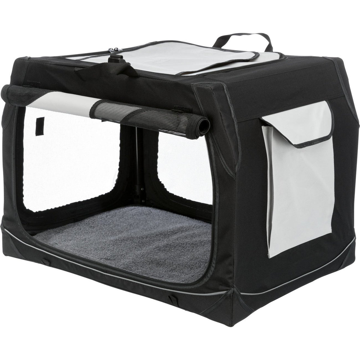 Hundetransportbox Vario mit Metallrahmen, Hundebox