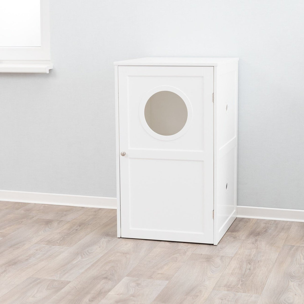 Katzenhaus für Katzentoilette doppelstöckig