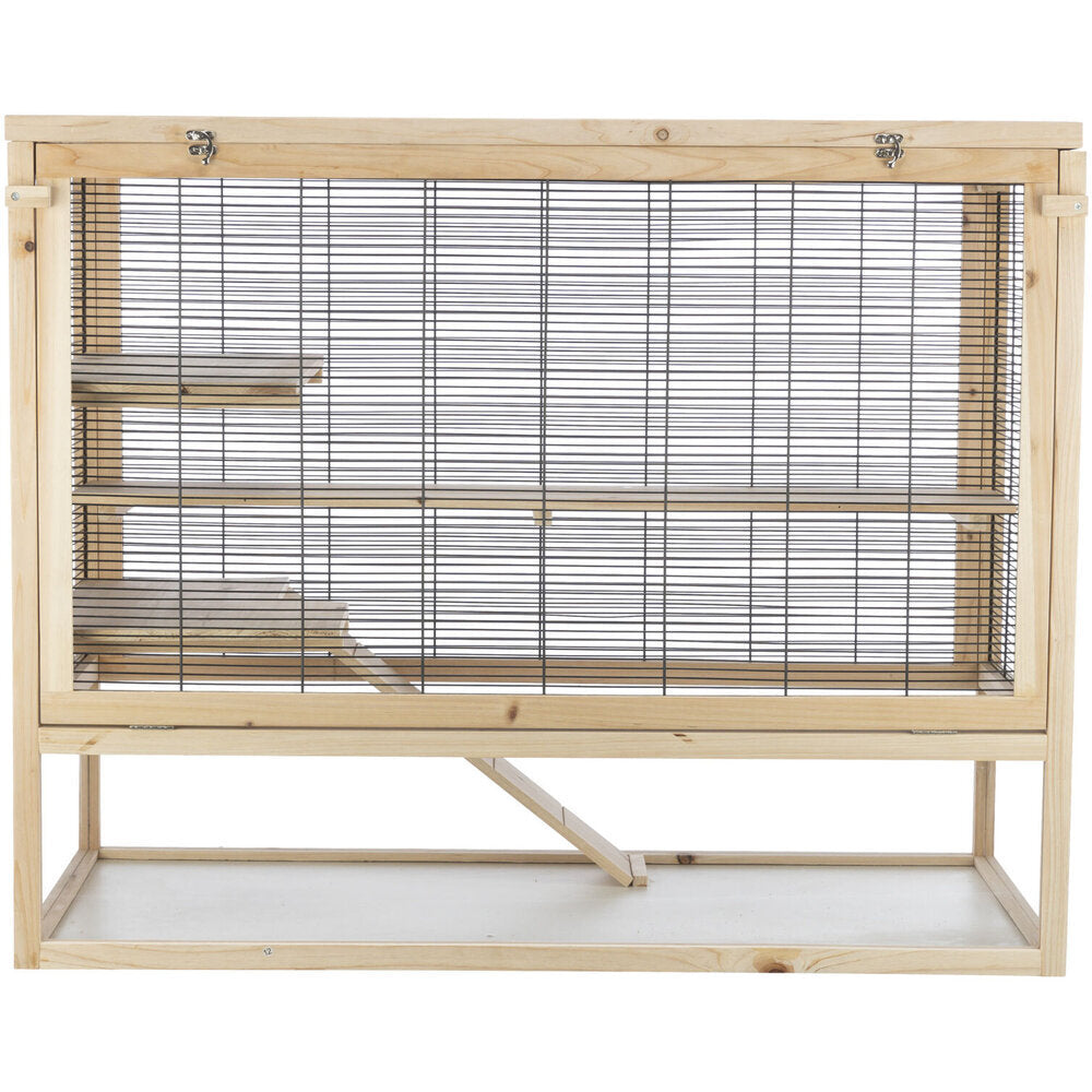 Kleintierkäfig Nagerheim aus Holz