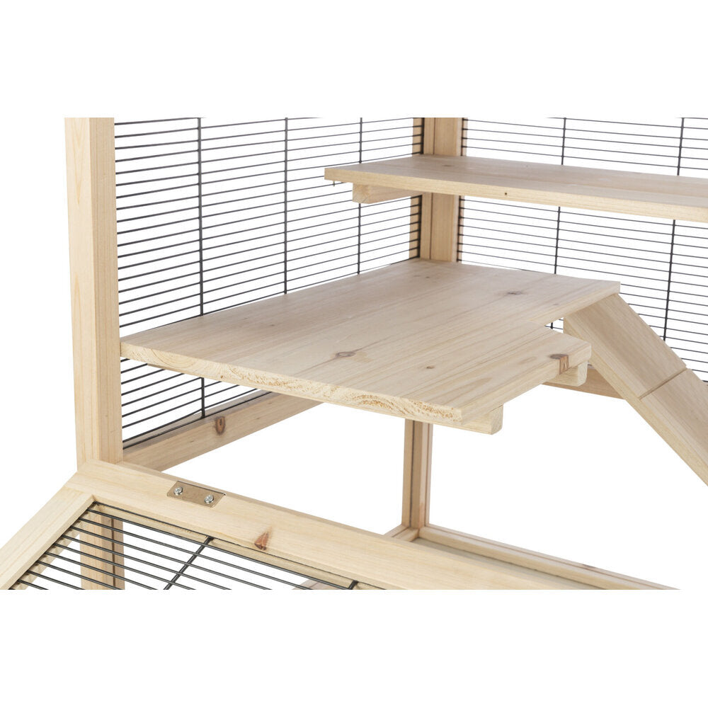 Kleintierkäfig Nagerheim aus Holz