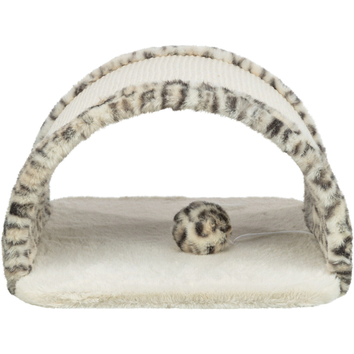 Kratzbrücke Leo – 25 cm, creme