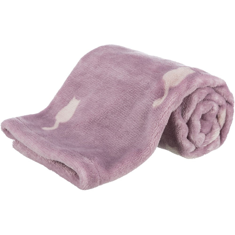 Kuscheldecke Lilly – 70 × 50 cm, beere