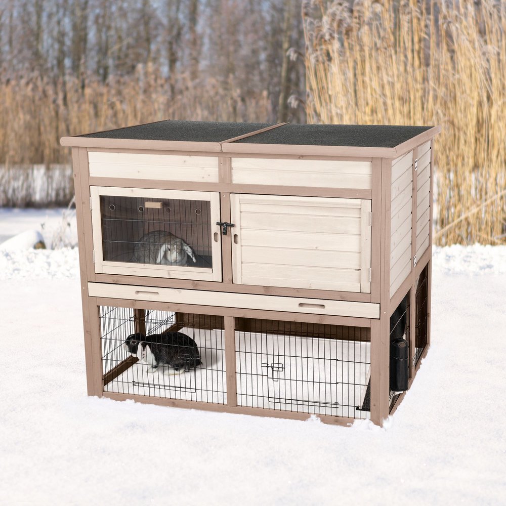 Kaninchenstall XL mit Wärmedämmung