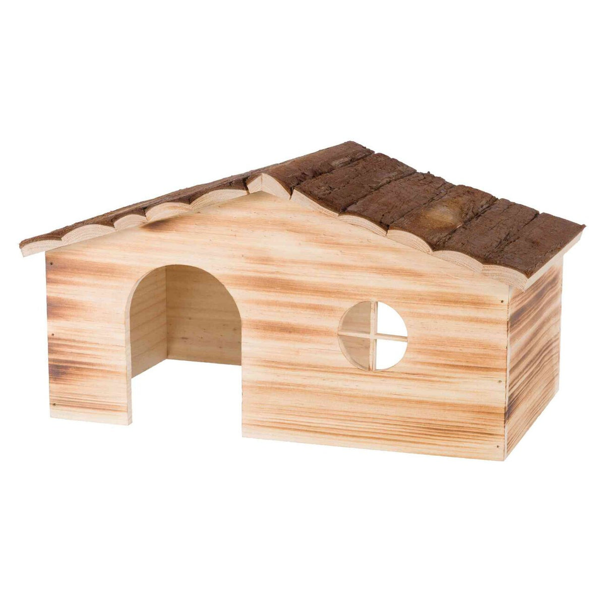 Trixie Natural Living Kleintier Haus Ragna Holz geflammt
