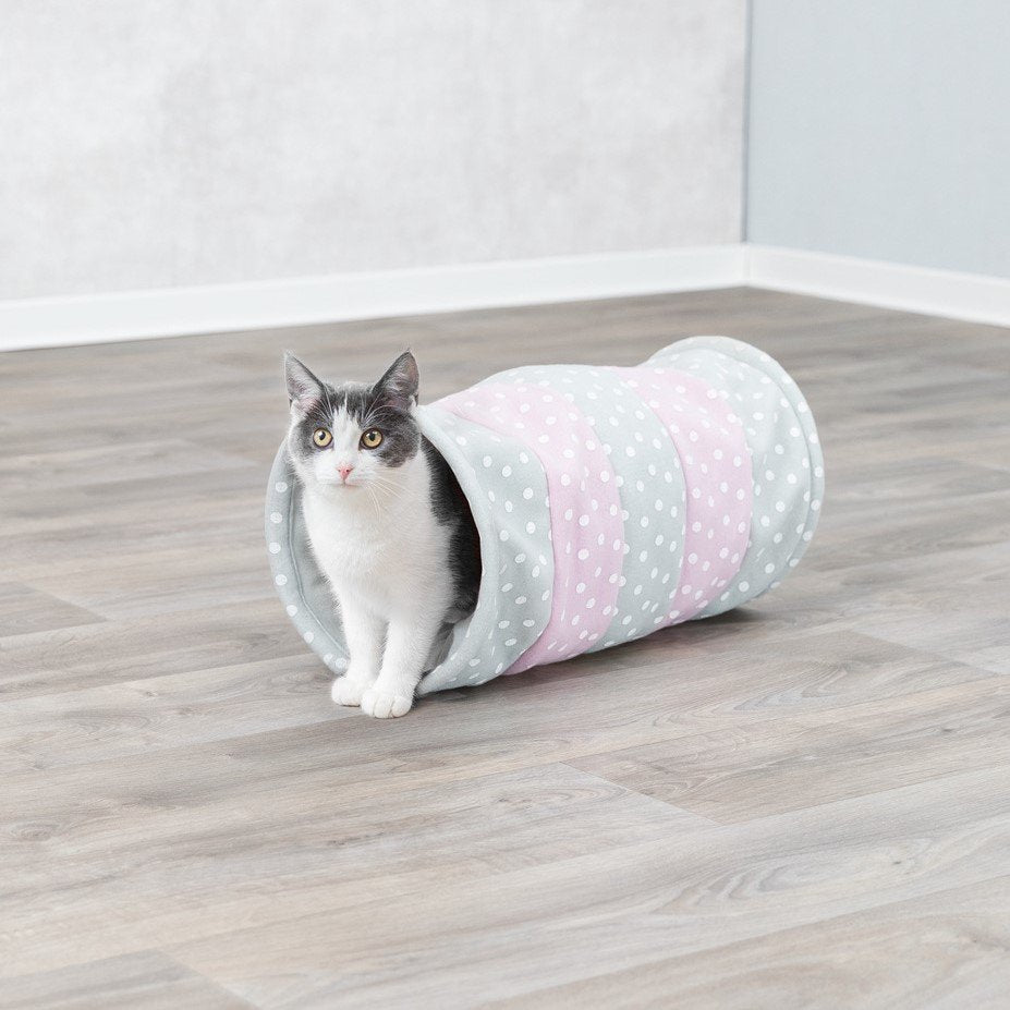 Spieltunnel für Katzen Fleece
