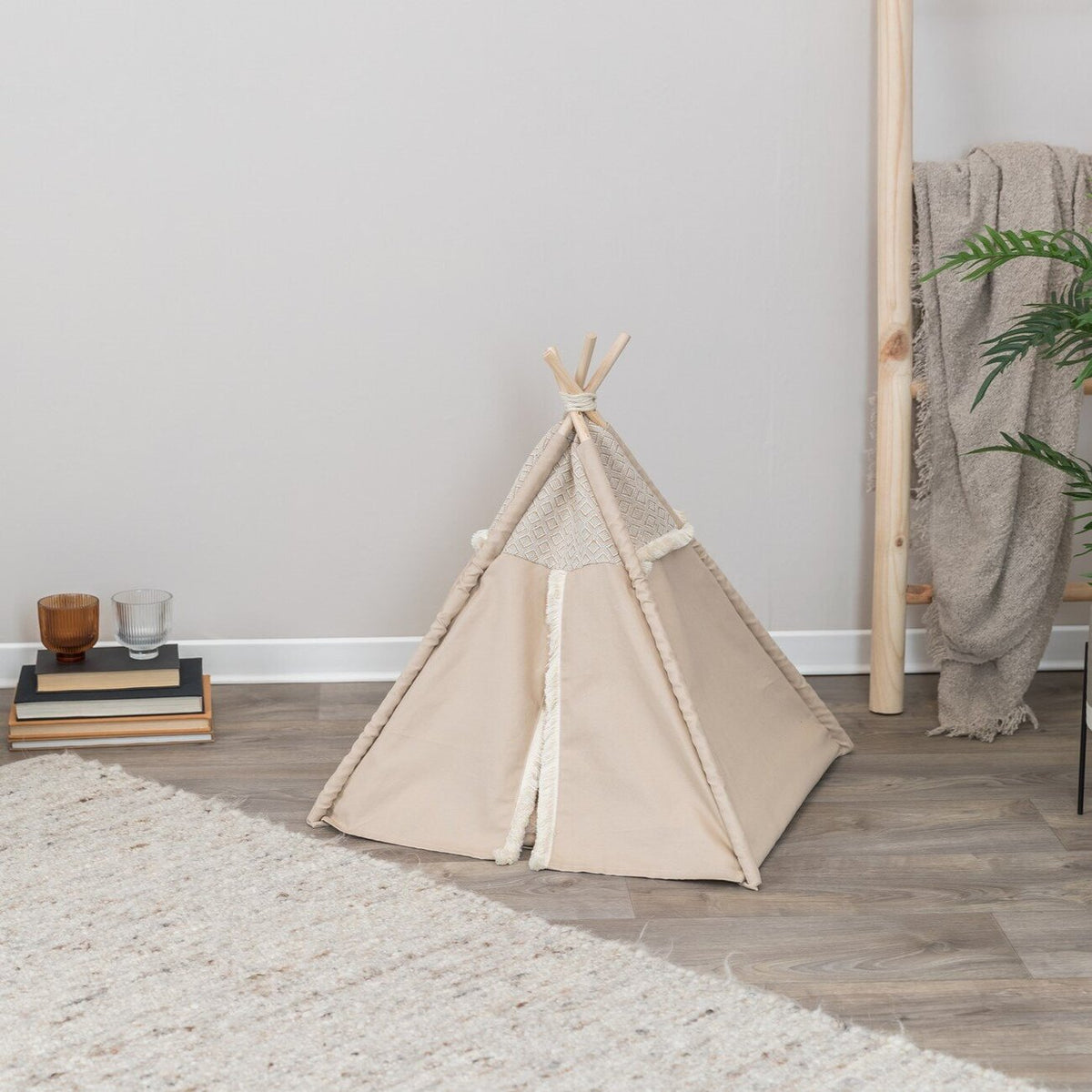 Soft Edition Boho Tipi für Katzen und kleine Hunde