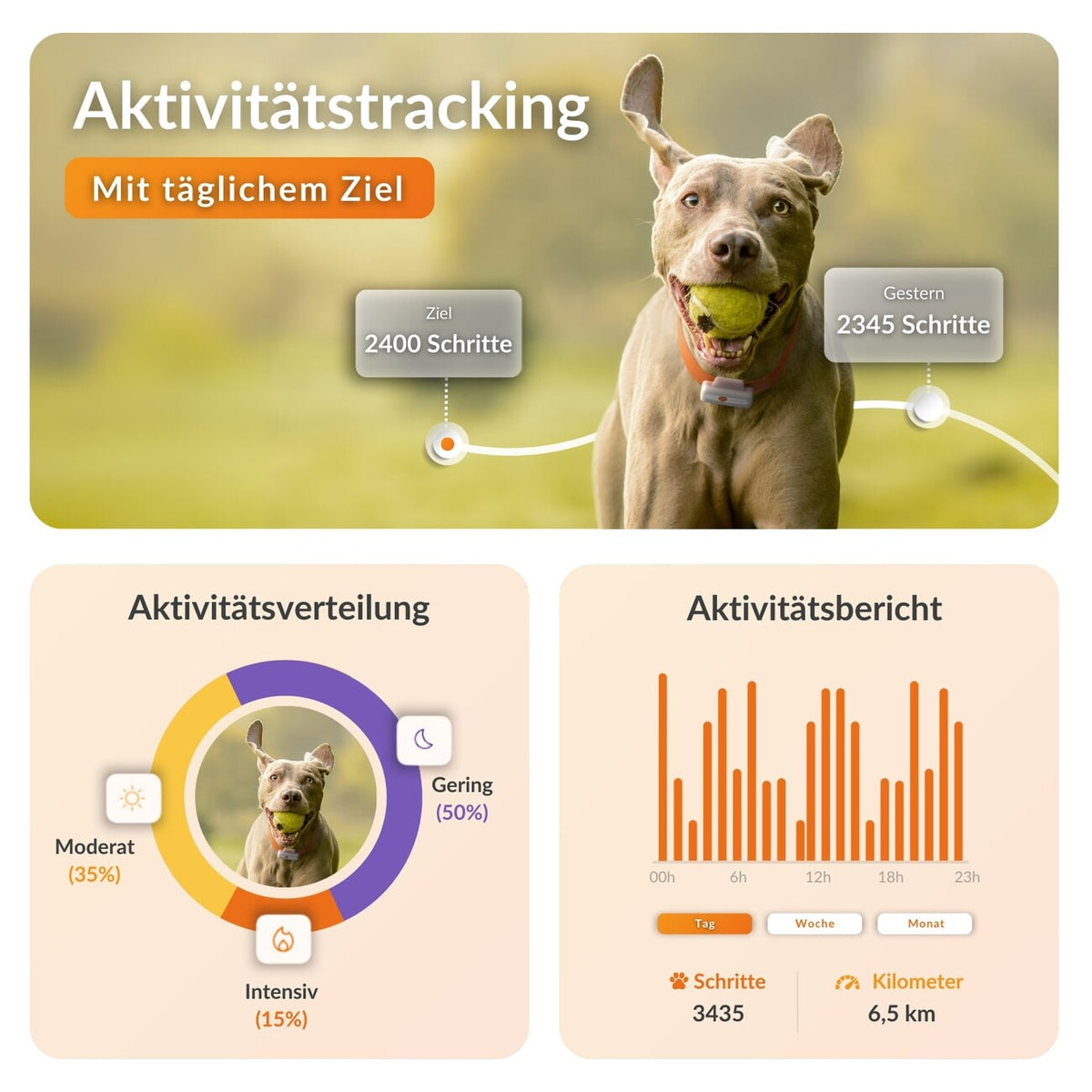XS GPS Tracker für Hunde mit Lebenslanger Garantie