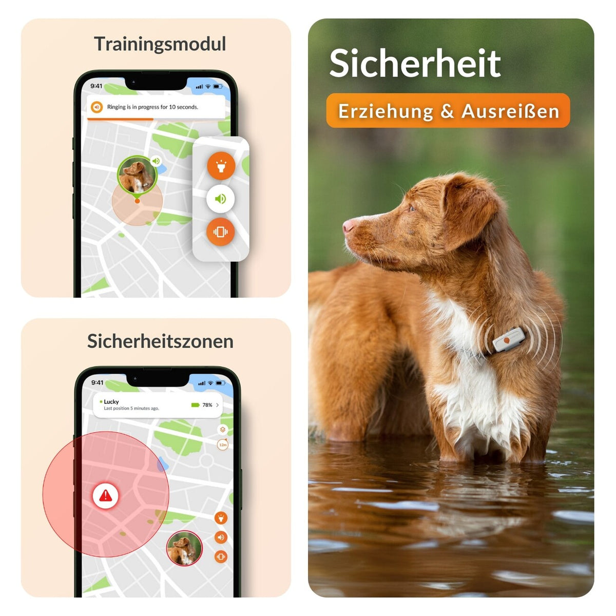 XS GPS Tracker für Hunde mit Lebenslanger Garantie