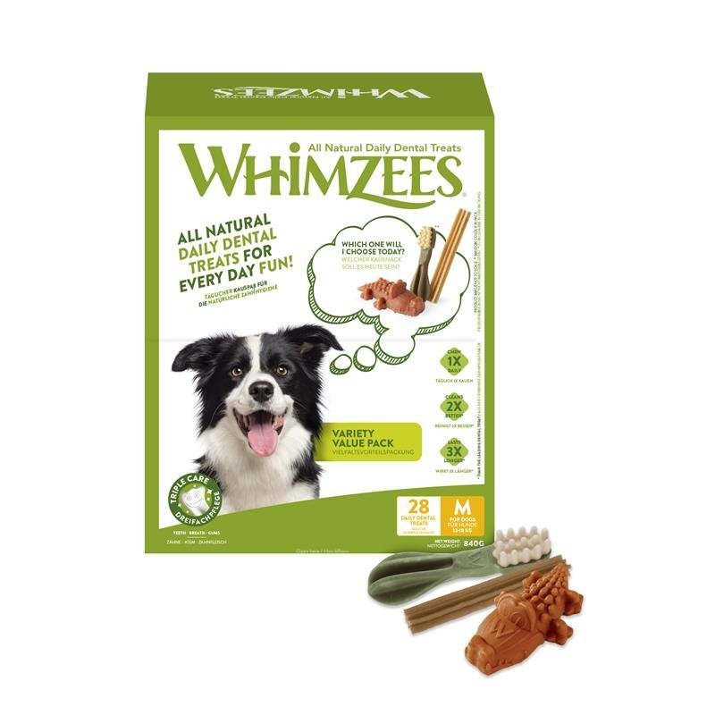 Dog Snack Variety Value Box – Größe M: 28 Snacks, 840 g