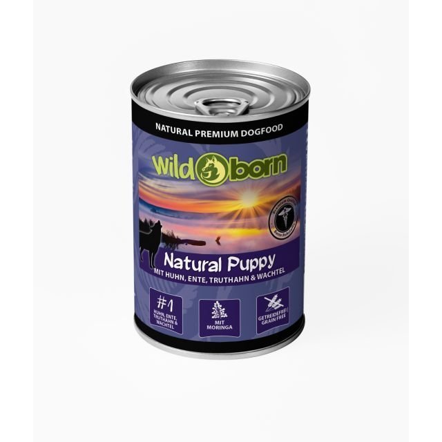 Wildborn Natural Puppy Dose Nassfutter für Welpen