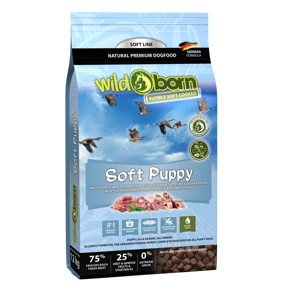 Wildborn Soft Puppy mit frischem Fleisch & Fisch