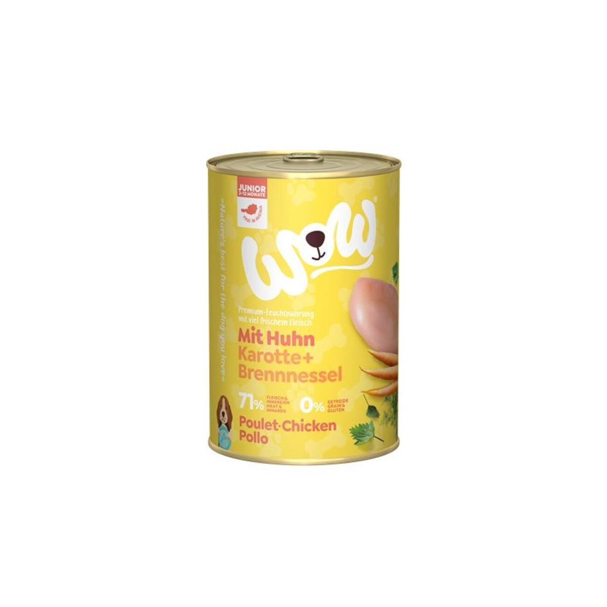 Wow Hundefutter Junior Dose