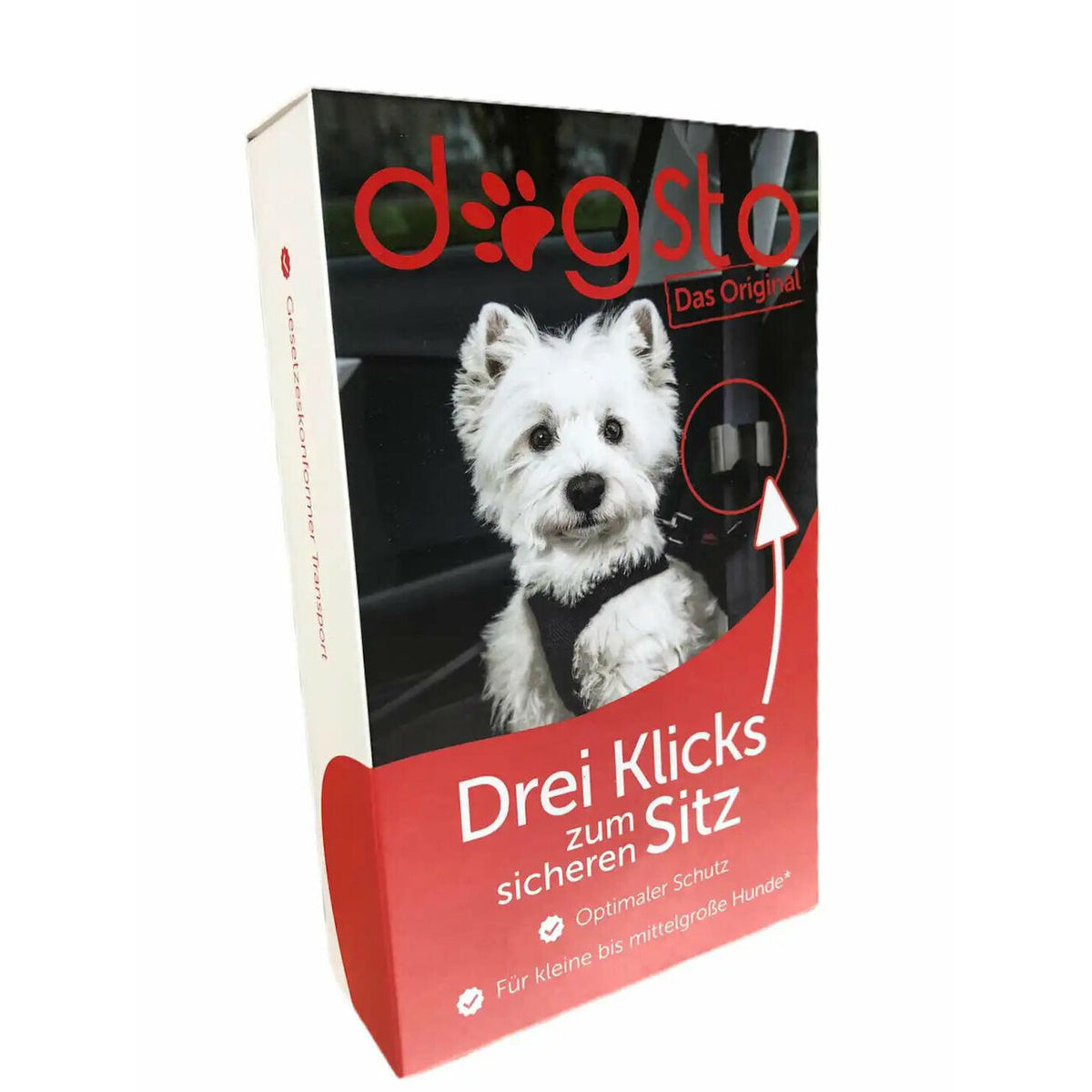 Hunde Sicherheitsgurt für kleine und mittlere Hunde