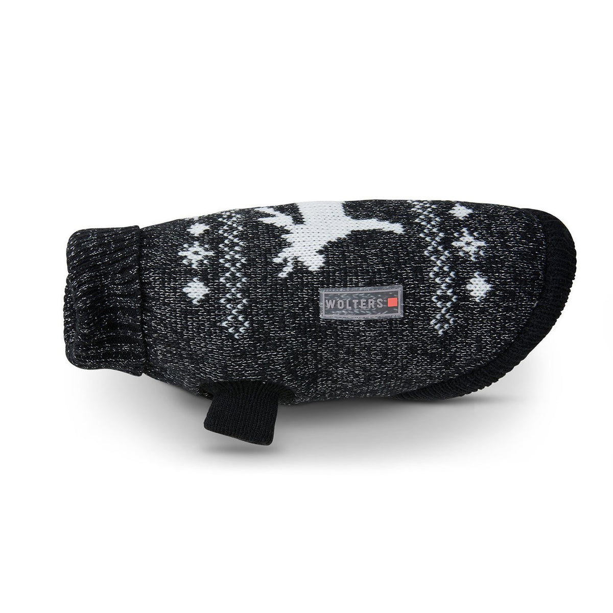 Strickpullover Elch mit Glitzer