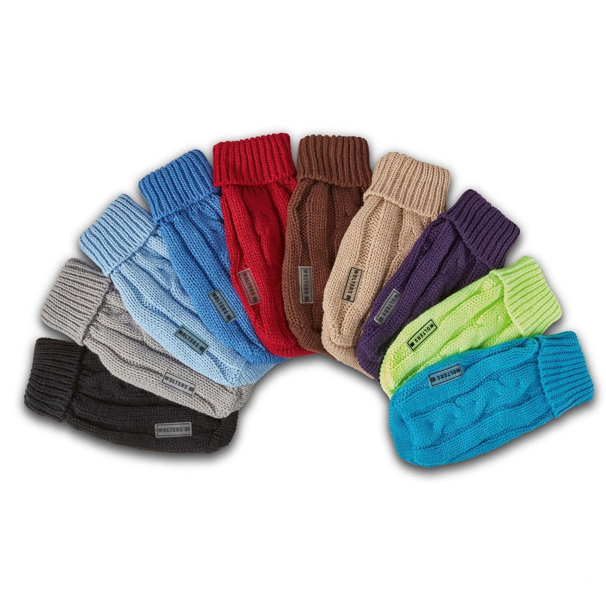 Wolters Zopf-Strickpullover für Hunde