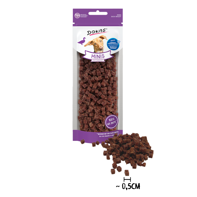 Dokas Minis mit Entenbrust
