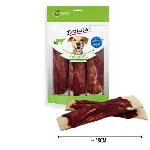 Dokas Kaurippe mit Entenbrust