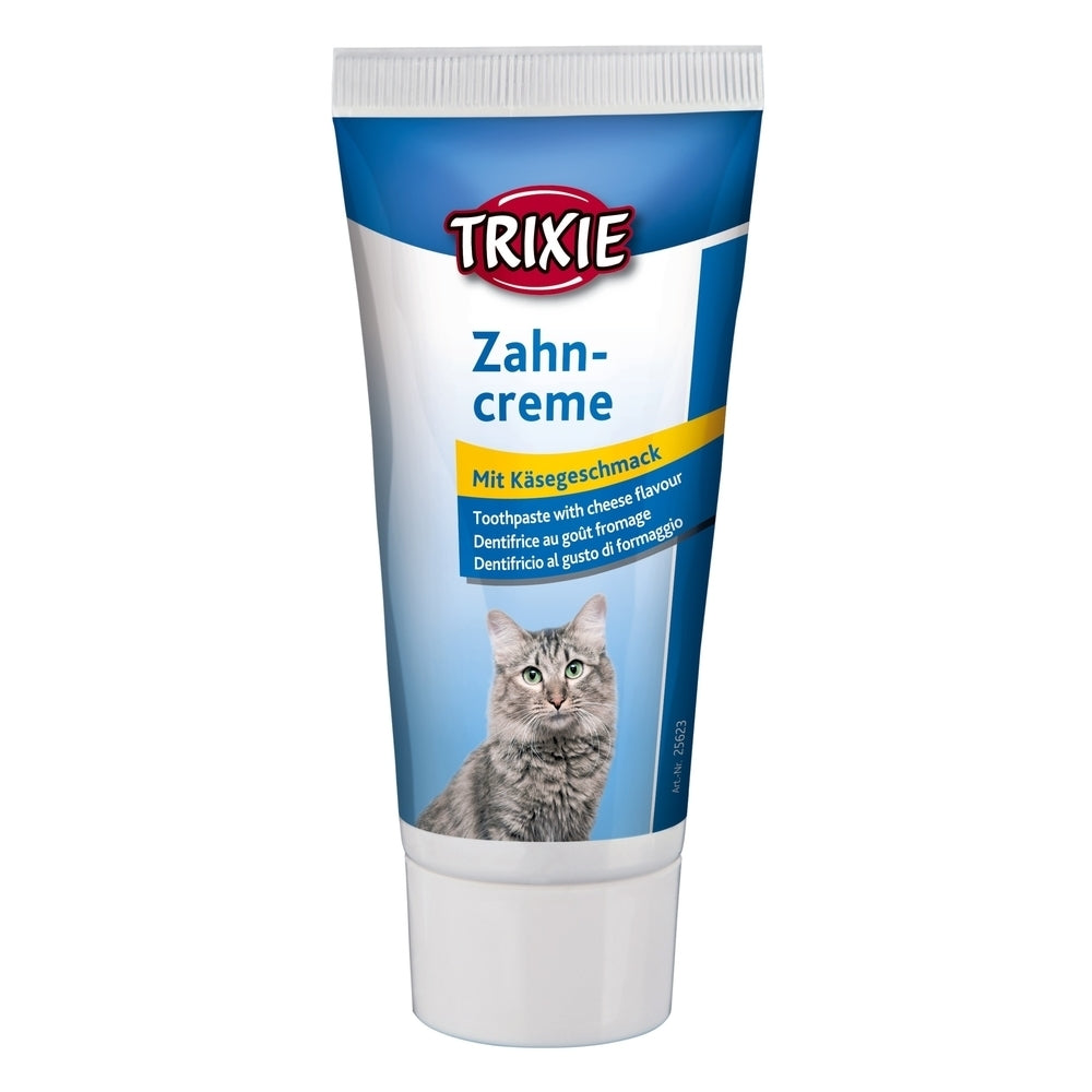 Zahnpflege-Set, Zahnbürste Zahnpasta für Katzen – 2 x Bürsten, 1 x Zahncreme