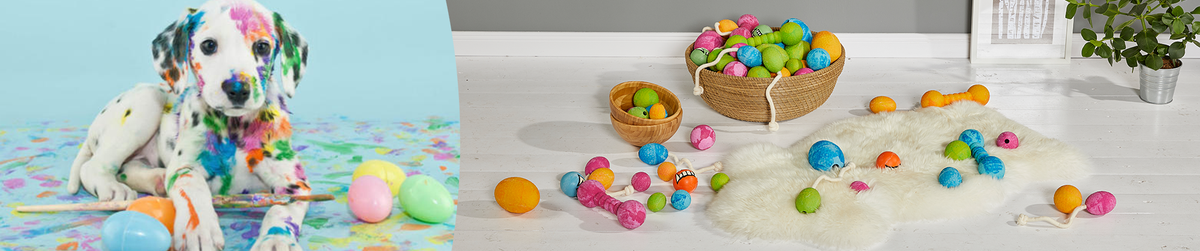 Frohe Ostern für Haustiere