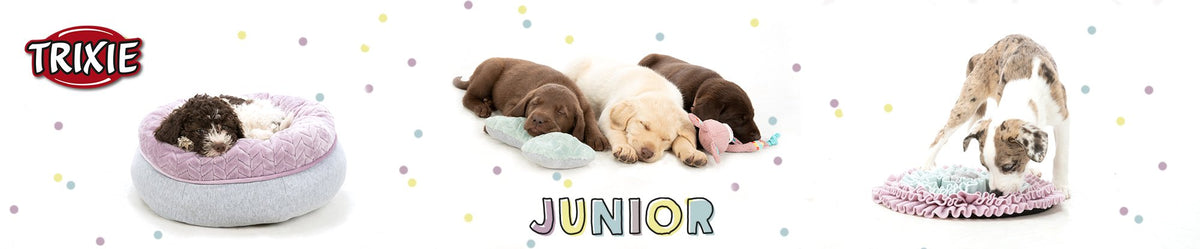 TRIXIE Junior - Kollektion für Welpen und Kitten
