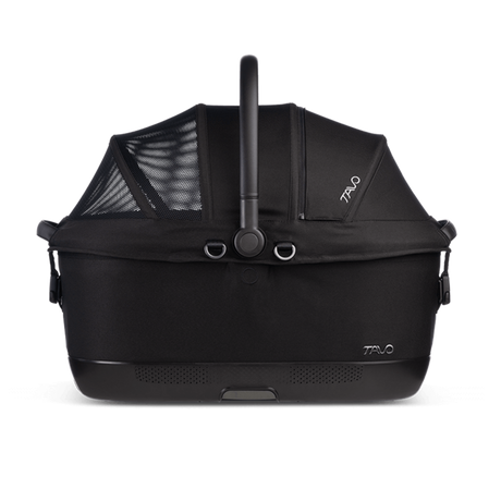 TAVO Maeve™ iso6X Haustier-Autositz mit ISOFIX – Crash-getestet Sicher & Komfortabel für Hund & Katze – onyx L 60 x B 43,5 x H 53 cm