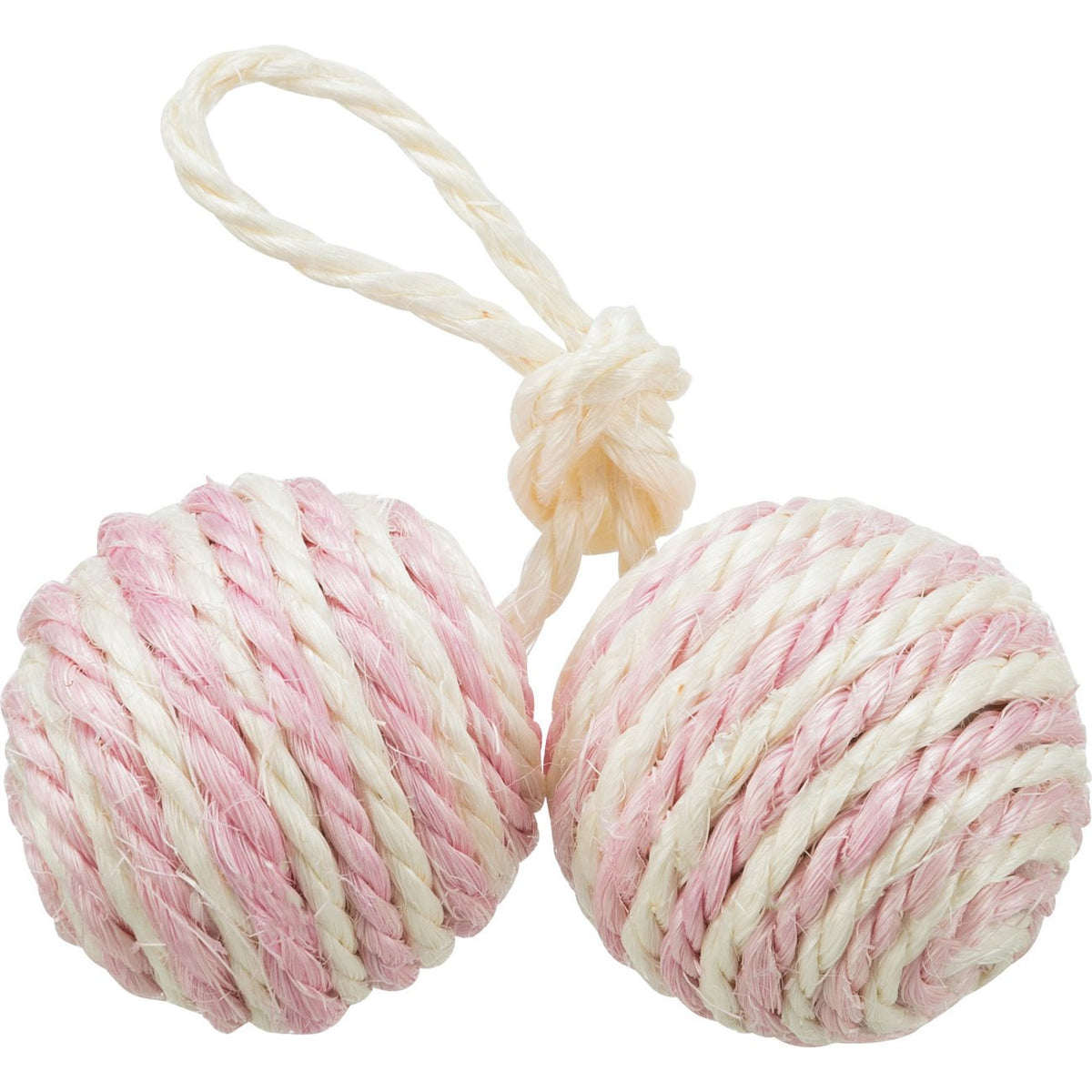 2 Sisal-Bälle mit Catnip – ø 4,5 cm
