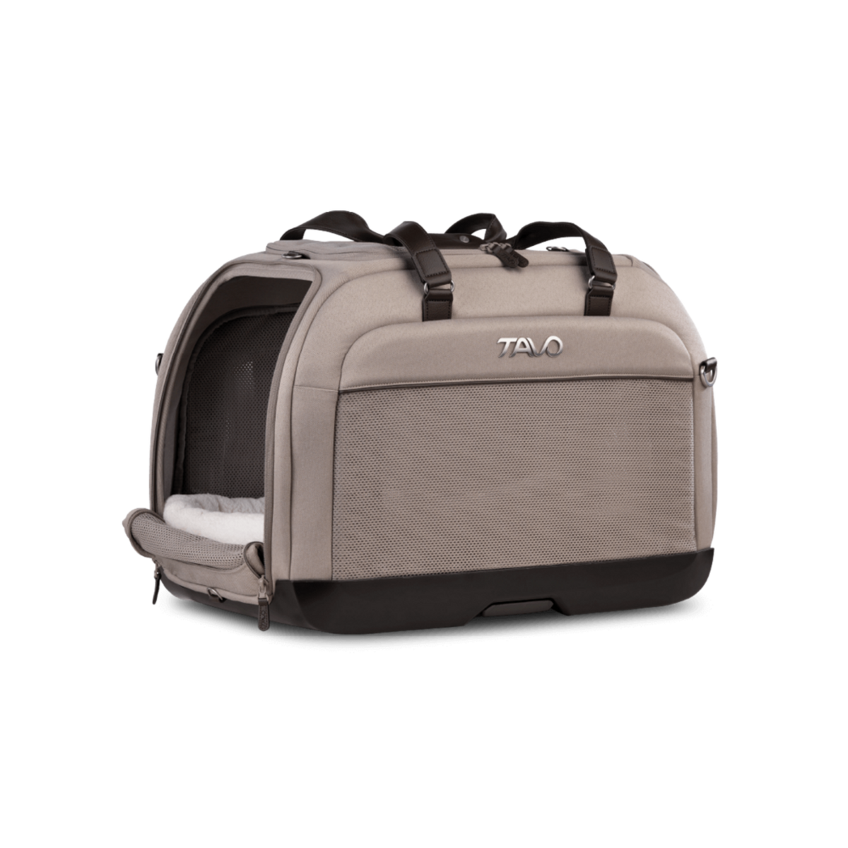 TAVO Hendrick Haustier-Autositz & Transportbox – Sicher & Flexibel für Hunde & Katzen – L 54.5 x W 34.5 x H 38 cm