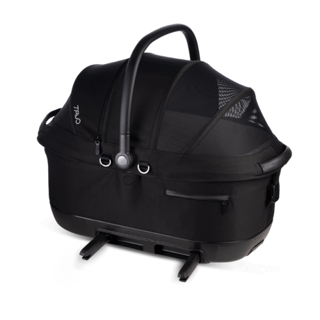 TAVO Maeve™ iso6X Haustier-Autositz mit ISOFIX – Crash-getestet Sicher & Komfortabel für Hund & Katze – merle L 60 x B 43,5 x H 53 cm