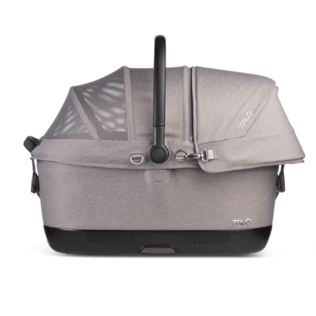 TAVO Maeve™ iso6X Haustier-Autositz mit ISOFIX – Crash-getestet Sicher & Komfortabel für Hund & Katze – merle L 60 x B 43,5 x H 53 cm
