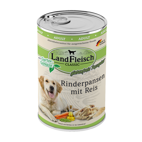 LandFleisch Hundefutter Classic Dosen