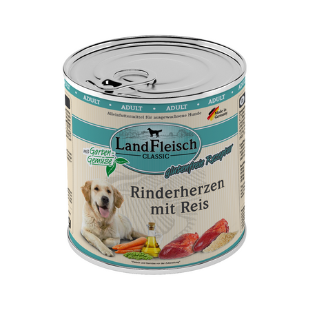 LandFleisch Hundefutter Classic Dosen